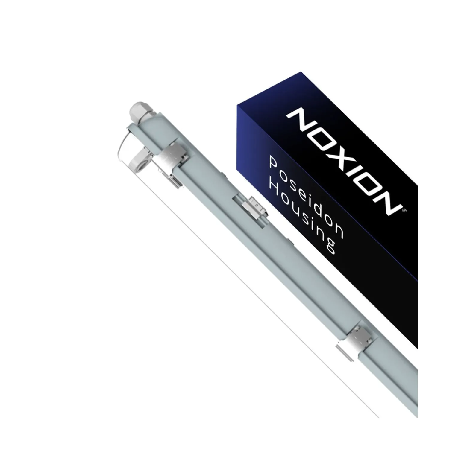 Noxion LED Allmänbruksarmatur Vattentät Armatur Poseidon V2.0 | Passande För 1x60cm LED Rör