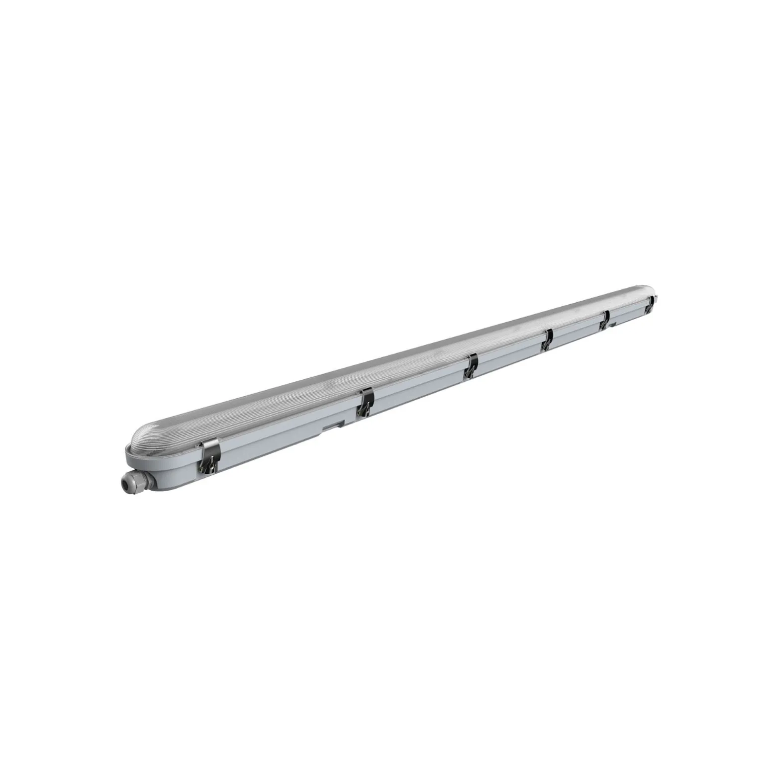 Noxion LED Allmänbruksarmatur Vattentät Poseidon V3.0 43W 5590/6020lm - 830-865 CCT | 150cm - Kabelgenomföring (5x2.5mm2) - Rörelse- Och Ljussensor