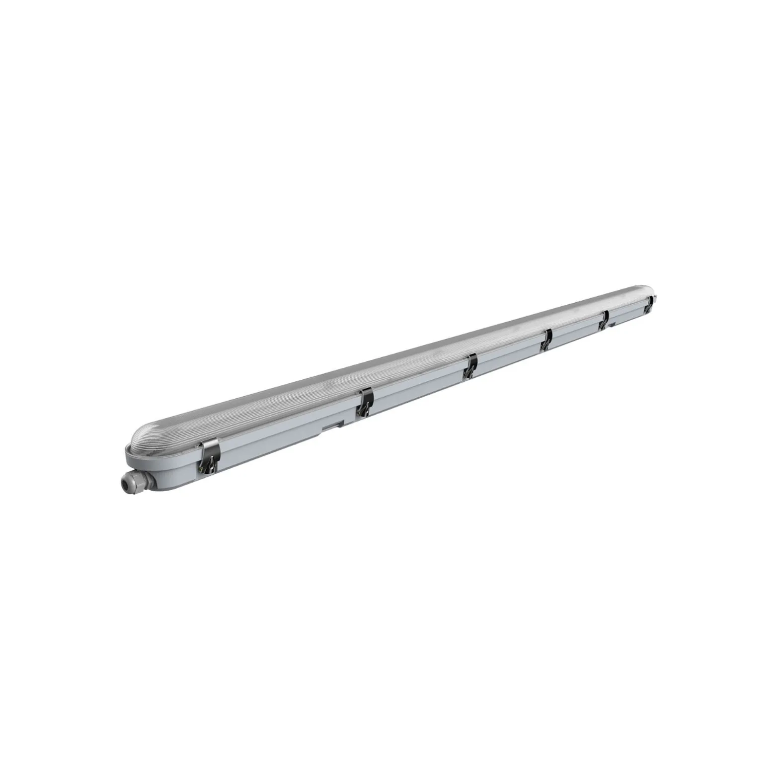 Noxion LED Allmänbruksarmatur Vattentät Poseidon V2.0 55W 7700lm - 840 Kallvit | 150cm - Kabelgenomföring (5x2.5mm2) - 3 Timmar Nödbelysning