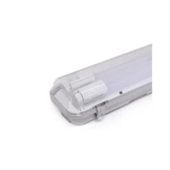 Noxion LED Allmänbruksarmatur Vattentät ArmaturPoseidon V2.0incl. 2x Noxion LED Rör T8 Standard Output 15W 2x1800lm - 830 Varm Vit | 120cm