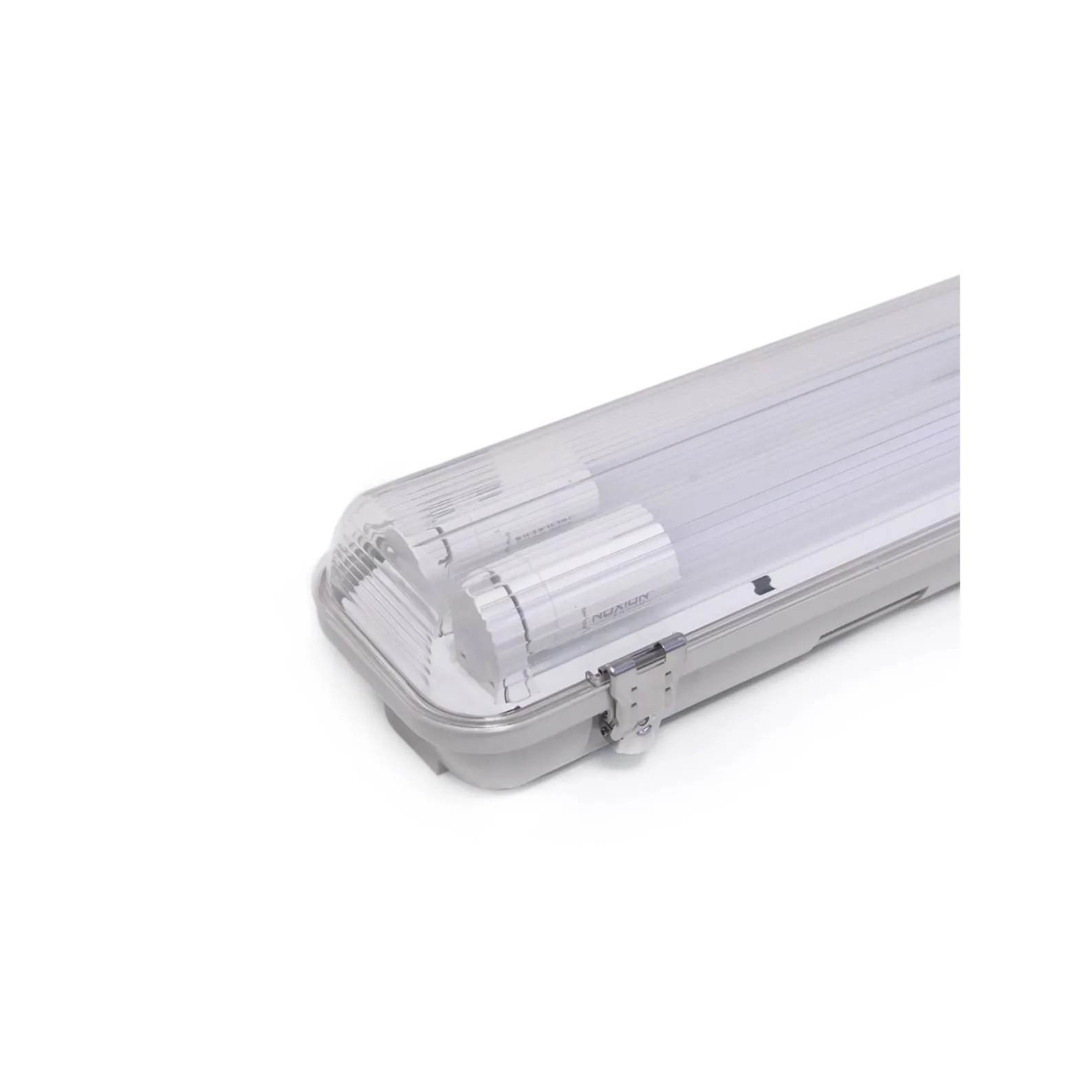 Noxion LED Allmänbruksarmatur Vattentät ArmaturPoseidon V2.0incl. 2x Noxion LED Rör T8 Standard Output 15W 2x1800lm - 830 Varm Vit | 120cm