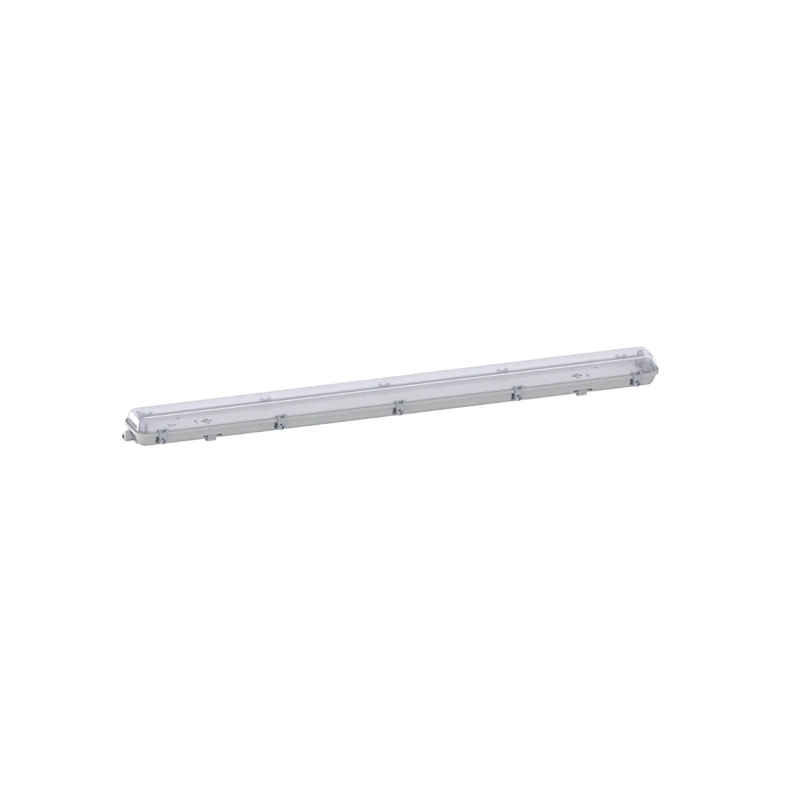 Noxion LED Allmänbruksarmatur Vattentät ArmaturPoseidon V2.0incl. 2x Noxion LED Rör T8 Standard Output 15W 2x1800lm - 830 Varm Vit | 120cm