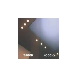 Noxion LED Downlight Apollo V2.0 TRIAC Dimbar 6-12W 690-1460lm 60D - 830/840 CCT | 145mm - Utskärning 120mm