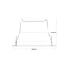 Noxion LED Downlight Apollo 20W 2300lm 60D - 830 Varm Vit | 220mm - Utskärning 200mm - Alu Reflektor - UGR <19