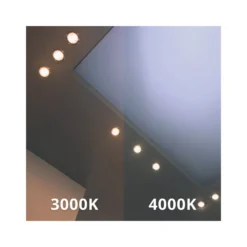 Noxion LED Downlight Apollo 20W 2300lm 60D - 830 Varm Vit | 220mm - Utskärning 200mm - Alu Reflektor - UGR <19