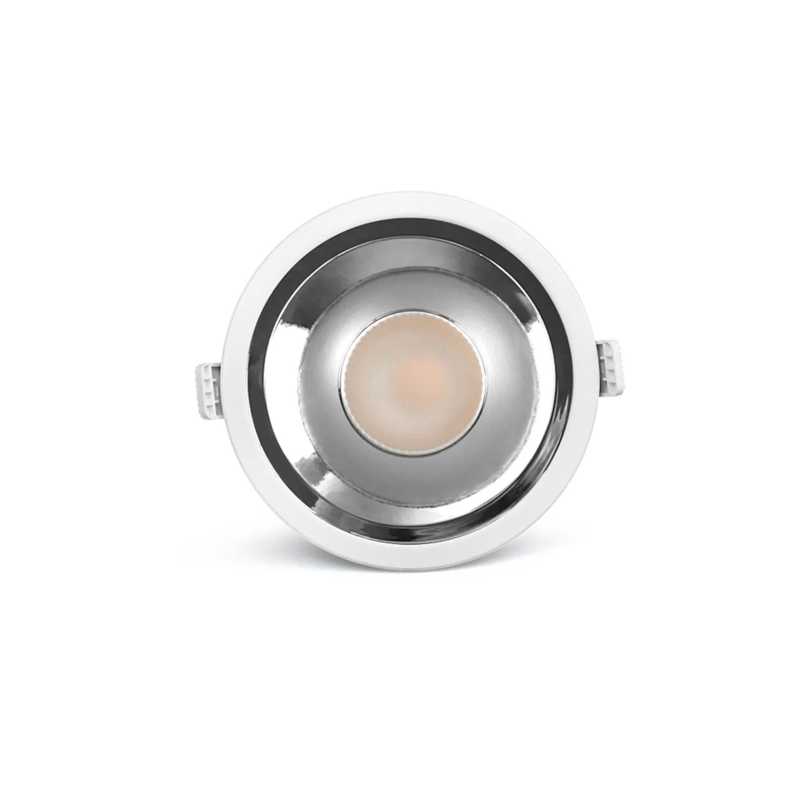 Noxion LED Downlight Apollo 20W 2300lm 60D - 830 Varm Vit | 220mm - Utskärning 200mm - Alu Reflektor - UGR <19