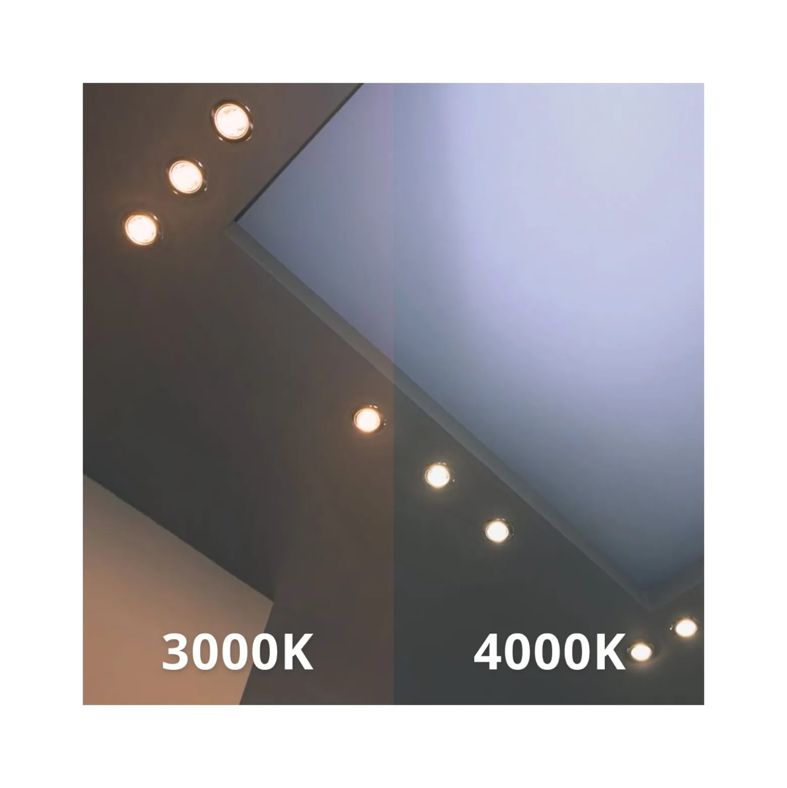Noxion LED Downlight Apollo 9W 1100lm 60D - 840 Kallvit | 145mm - Utskärning 120mm - Alu Reflektor - UGR <19