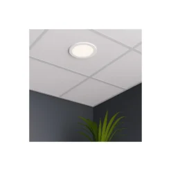 Noxion LED Downlight Ecowhite Vit 18W 1530lm 110D - 830 840 860 Justerbar Vit | 217mm - Utskärning 55-175mm - Dimbar
