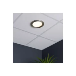 Noxion LED Downlight Ecowhite Nickel 18W 1530lm - 830-840-860 CCT | Utskärning 55-175mm - Dimbar