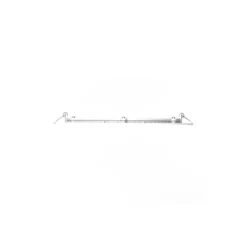 Noxion LED Downlight Slim V2.0 20W 2000lm 120D - 830 Varm Vit | 225mm - Utskärning 200mm - IP44