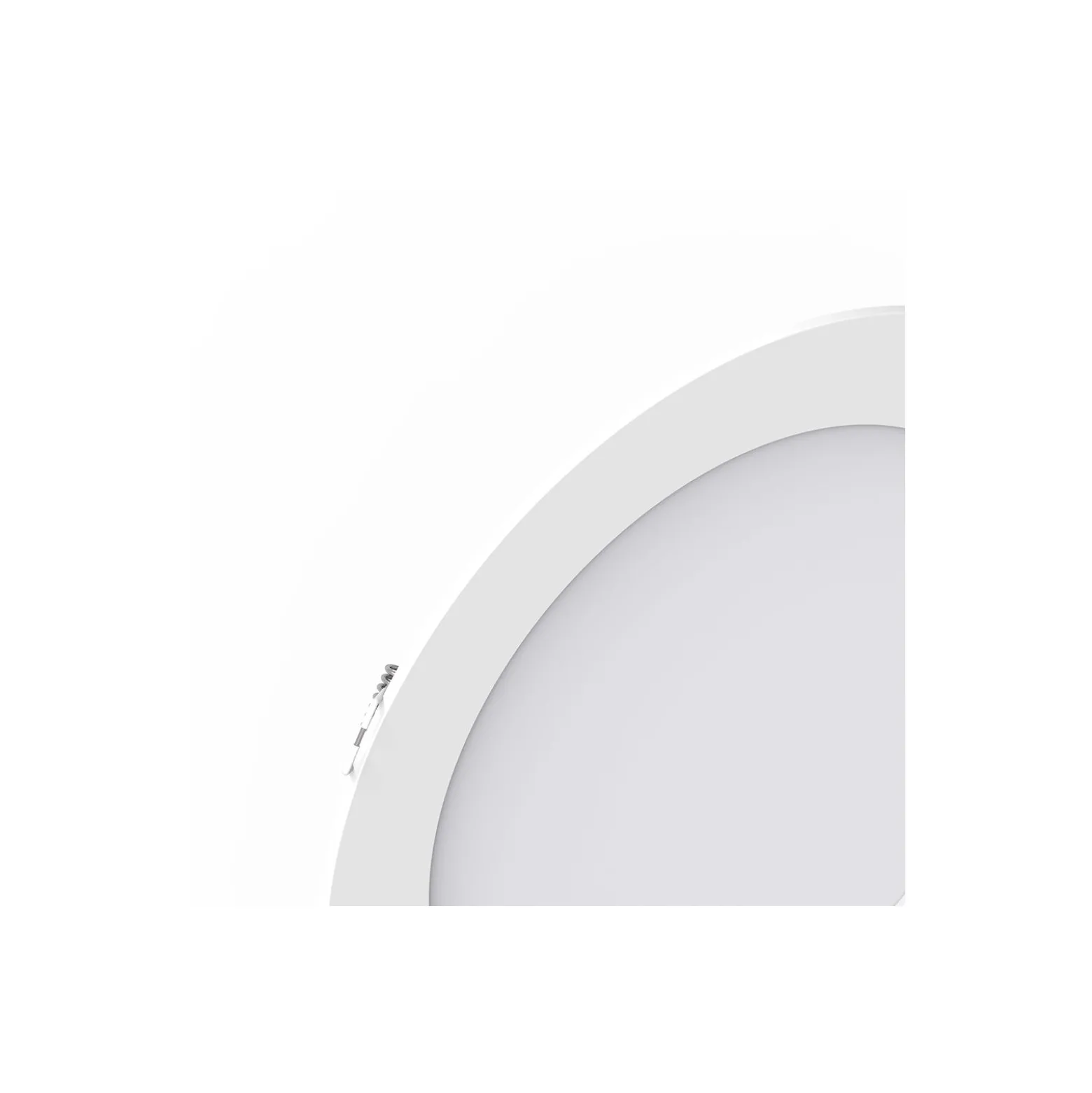 Noxion LED Downlight Slim V2.0 24W 2400lm 120D - 840 Kallvit | 225mm - Utskärning 200mm - IP44