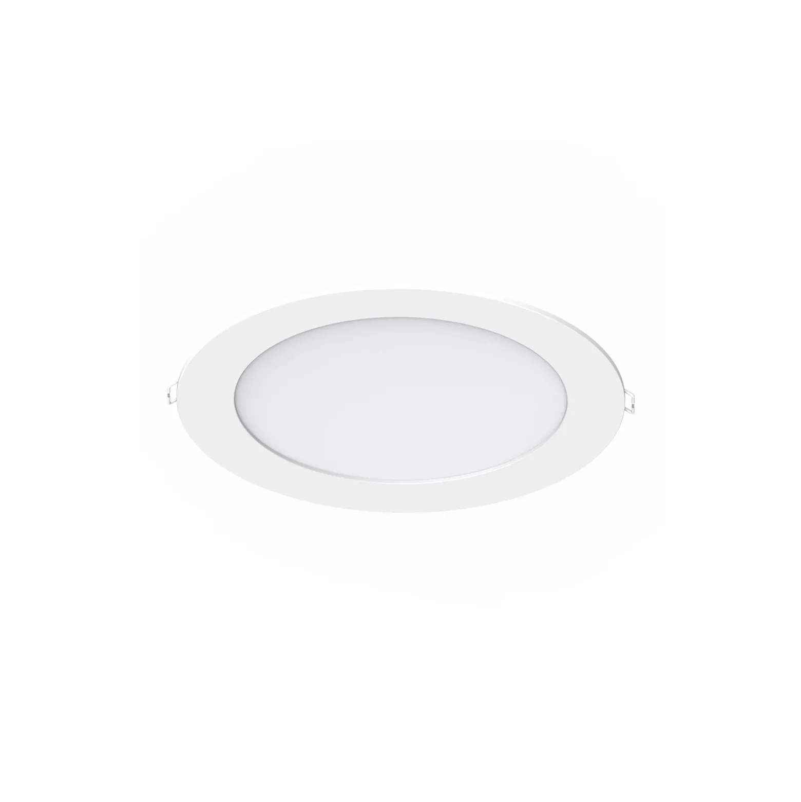Noxion LED Downlight Slim V2.0 24W 2400lm 120D - 830 Varm Vit | 225mm - Utskärning 200mm - IP44