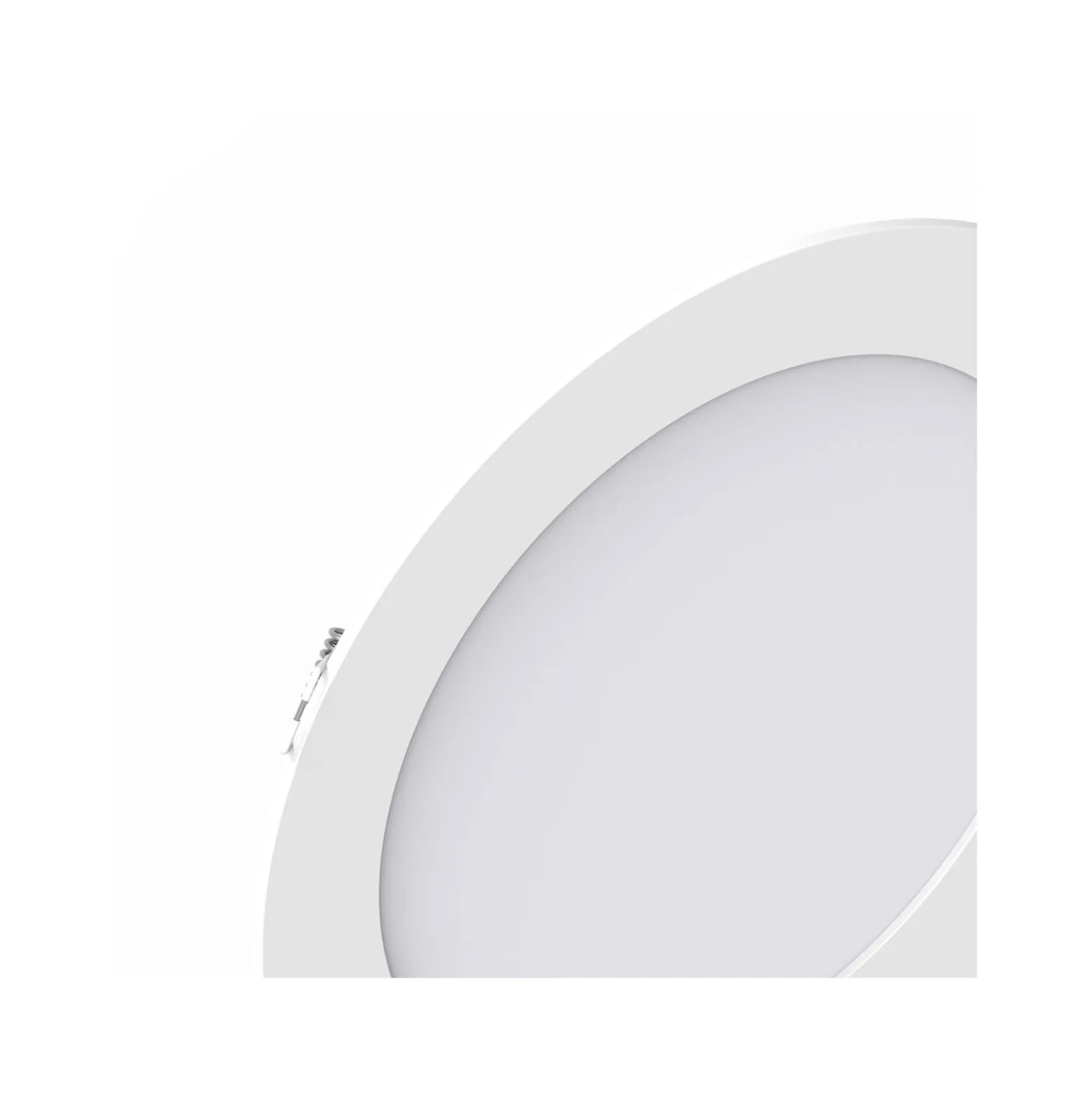 Noxion LED Downlight Slim V2.0 24W 2400lm 120D - 840 Kallvit | 225mm - Utskärning 200mm - IP44 - Dali Dimbar