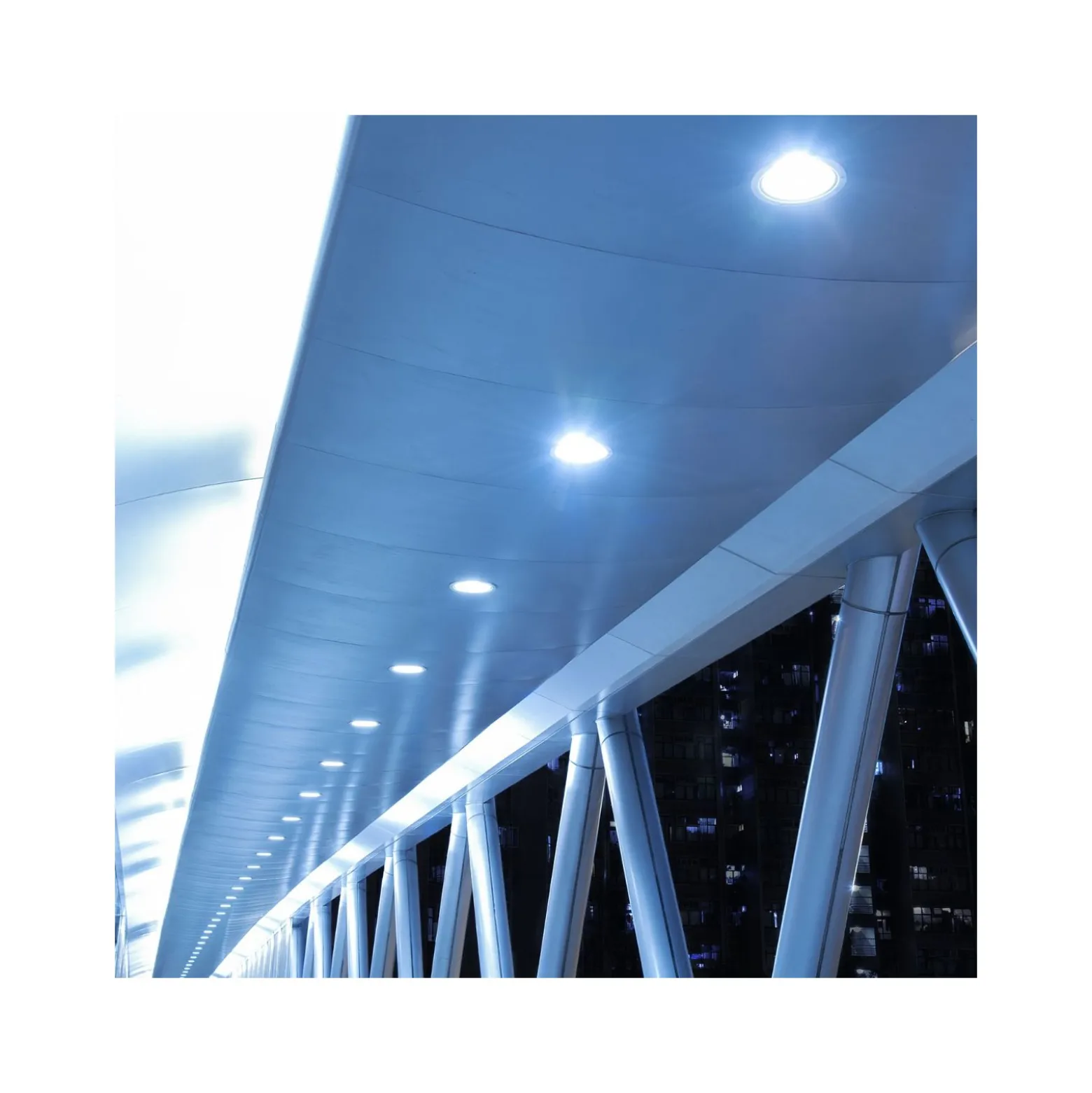 Noxion LED Downlight Slim V2.0 24W 2400lm 120D - 830 Varm Vit | 225mm - Utskärning 200mm - IP44 - Dali Dimbar