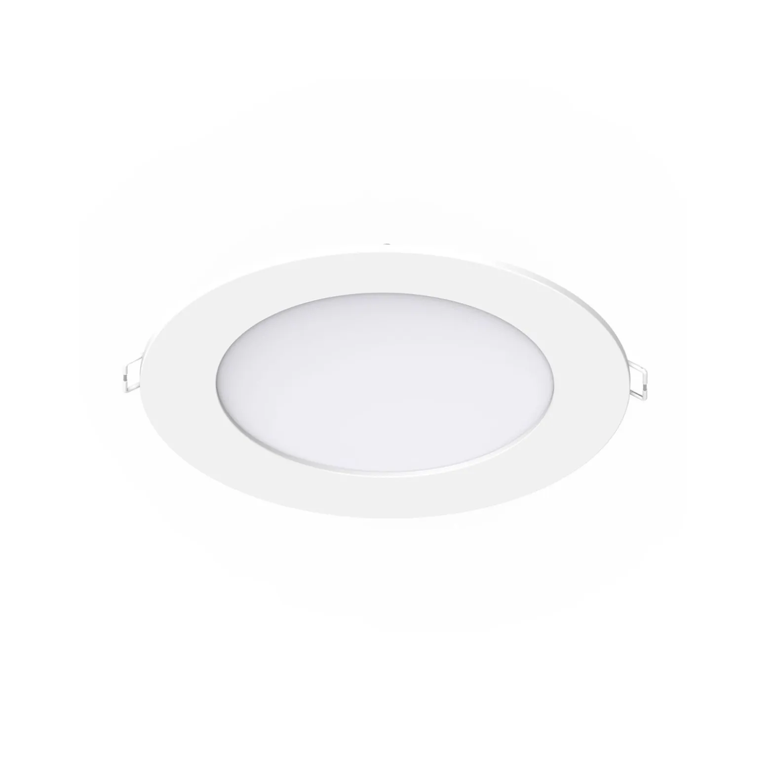 Noxion LED Downlight Slim V2.0 12W 1200lm 120D - 840 Kallvit | 170mm - Utskärning 150mm - IP44 - Dali Dimbar
