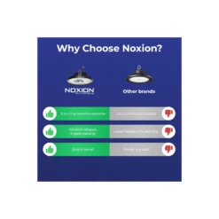 Noxion LED Highbay Ecowhite V2.0 200W 32000lm 120D - 840 Kallvit | IP65 - 1-10V Dimbar