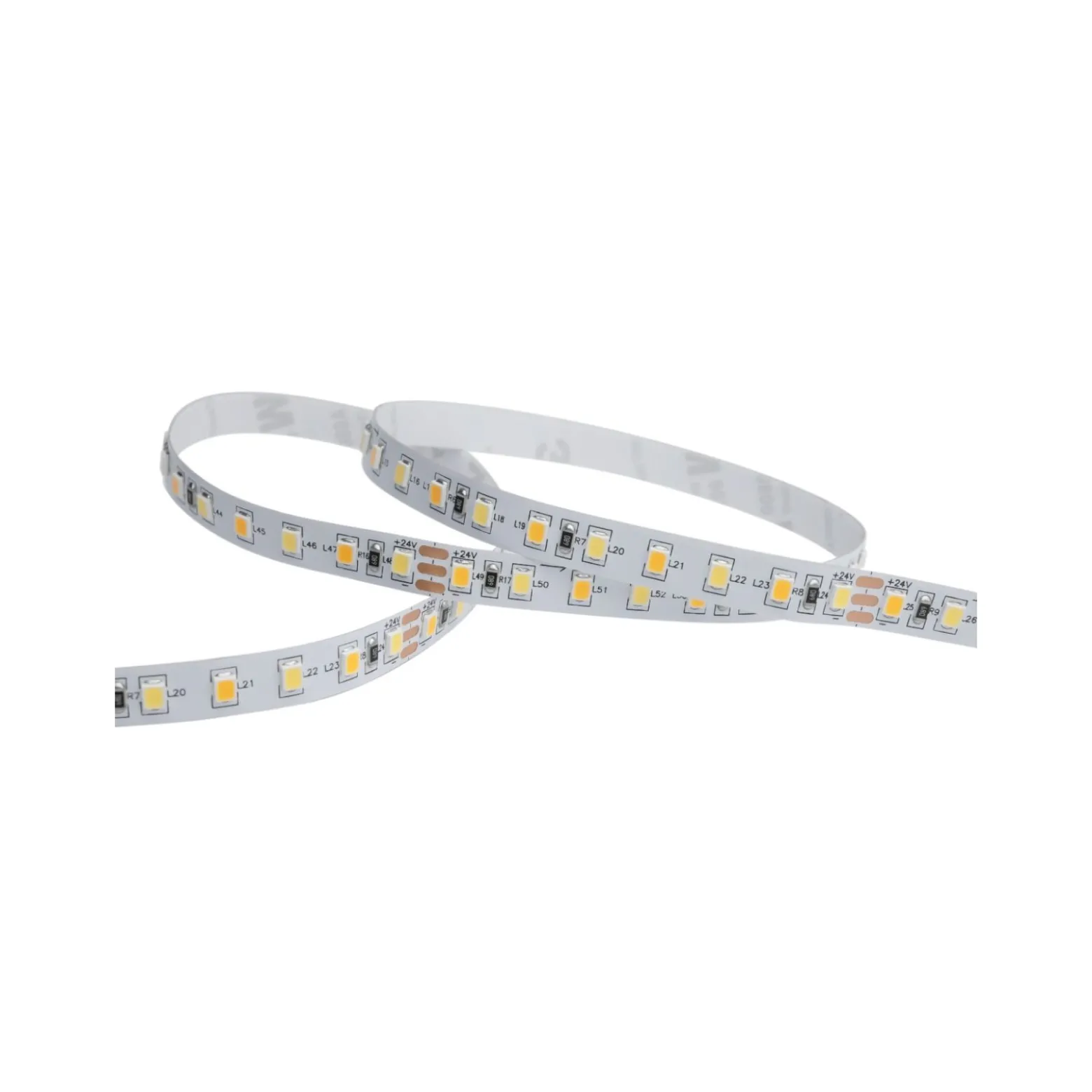 Noxion Led-Ljusslingor Naga 5 Meter Komplett set - Zigbee - 24V - 120LEDs/m - 9.6W/m - 930-965 Justerbar Vit | 8mm - IP20 - Bästa Färgåtergivning - SMD2835