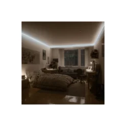 Noxion Led-Ljusslingor Naga 5 Meter Komplett set - Smart Wifi - 24V - 320LEDs/m - COB - 8W/m - 965 Dagsljus | 8mm - IP20 - Bästa Färgåtergivning