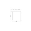 Noxion LED Panel Delta Pro V5 28W 3700lm - 830 Varm Vit | 60x60cm - UGR <19 - Sidelit - TRIAC Dimbar
