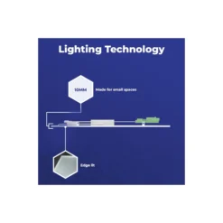 Noxion LED Panel Delta Pro V5 28W 3920lm - 840 Kallvit | 120x30cm - UGR <19 - Sidelit - Philips Drivdon