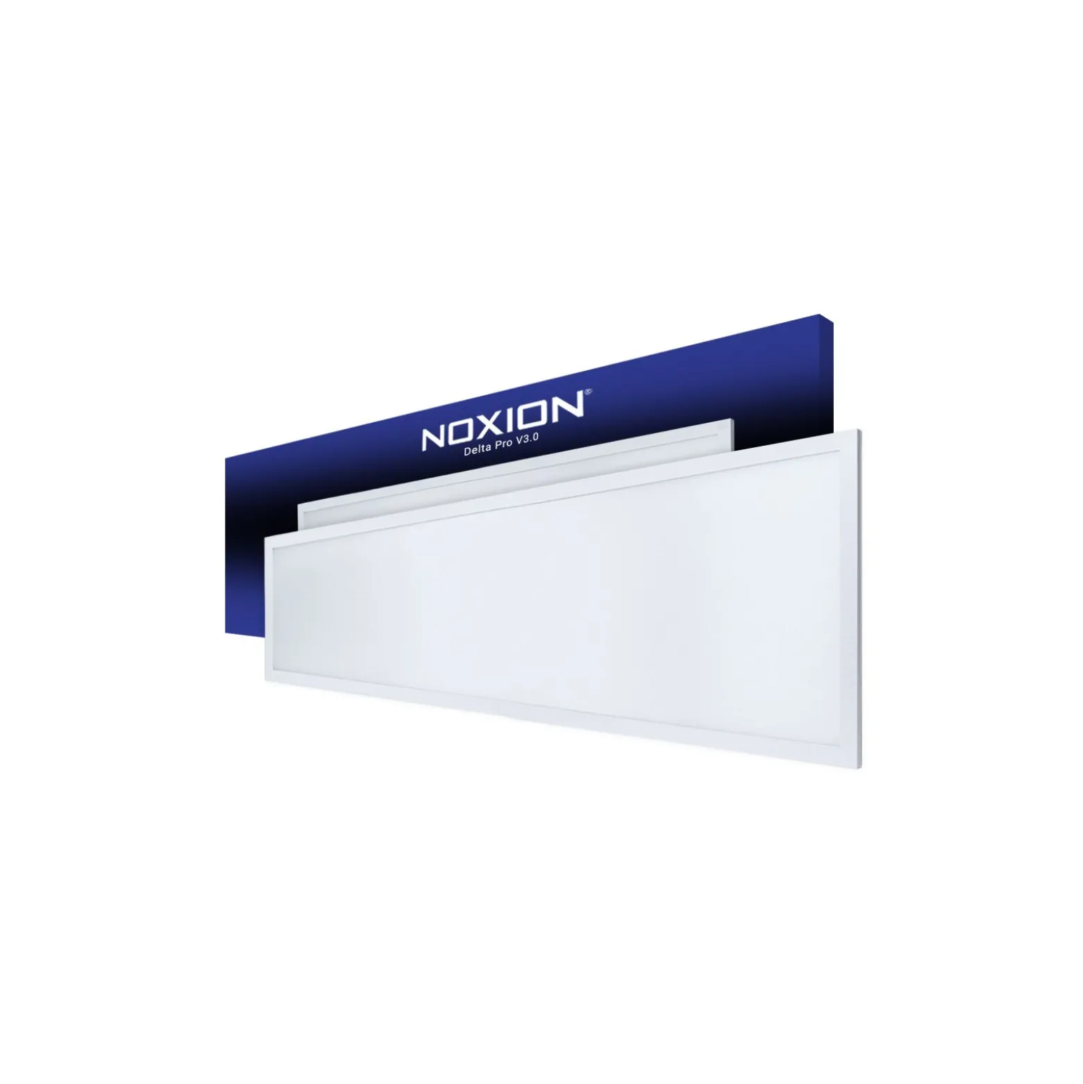 Noxion LED Panel Delta Pro V3 30W 4070lm - 840 Kallvit | 120x30cm - UGR <19 - Philips Xitanium Drivdon