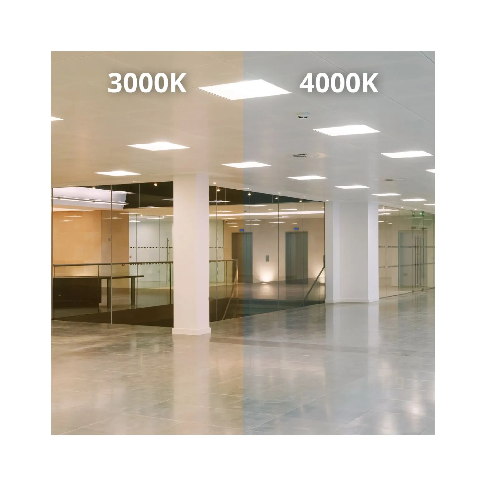 Noxion LED Panel Delta Pro V3 30W 4070lm - 840 Kallvit | 120x30cm - UGR <19 - Philips Xitanium Drivdon