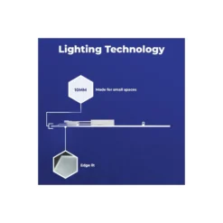 Noxion LED Panel Delta Pro V3 30W 4070lm - 840 Kallvit | 120x30cm - UGR <19 - Philips Xitanium Drivdon
