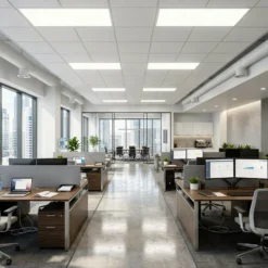 Noxion LED Panel Delta Ultra Efficiency - 200lm/W - 18W 3600lm - 840 Kallvit | 60x60cm - UGR<19 - Backlit