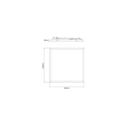 Noxion LED Panel Delta Value V5 28W 3920lm - 830-840 CCT | 60x60cm - Backlit - TRIAC Dimbar