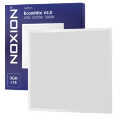 Noxion LED Panel Ecowhite V4.0 28W 3200lm - 830 Varm Vit | 60x60cm - UGR <19 - Philips driver