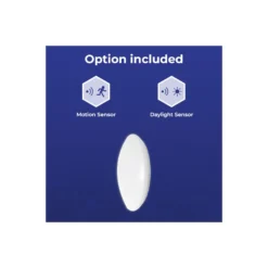 Noxion LED Plafond Corido V2 Vit 12/16/20W 2000lm 830-840-865 CCT | IP44 - Rörelse- och Ljussensor
