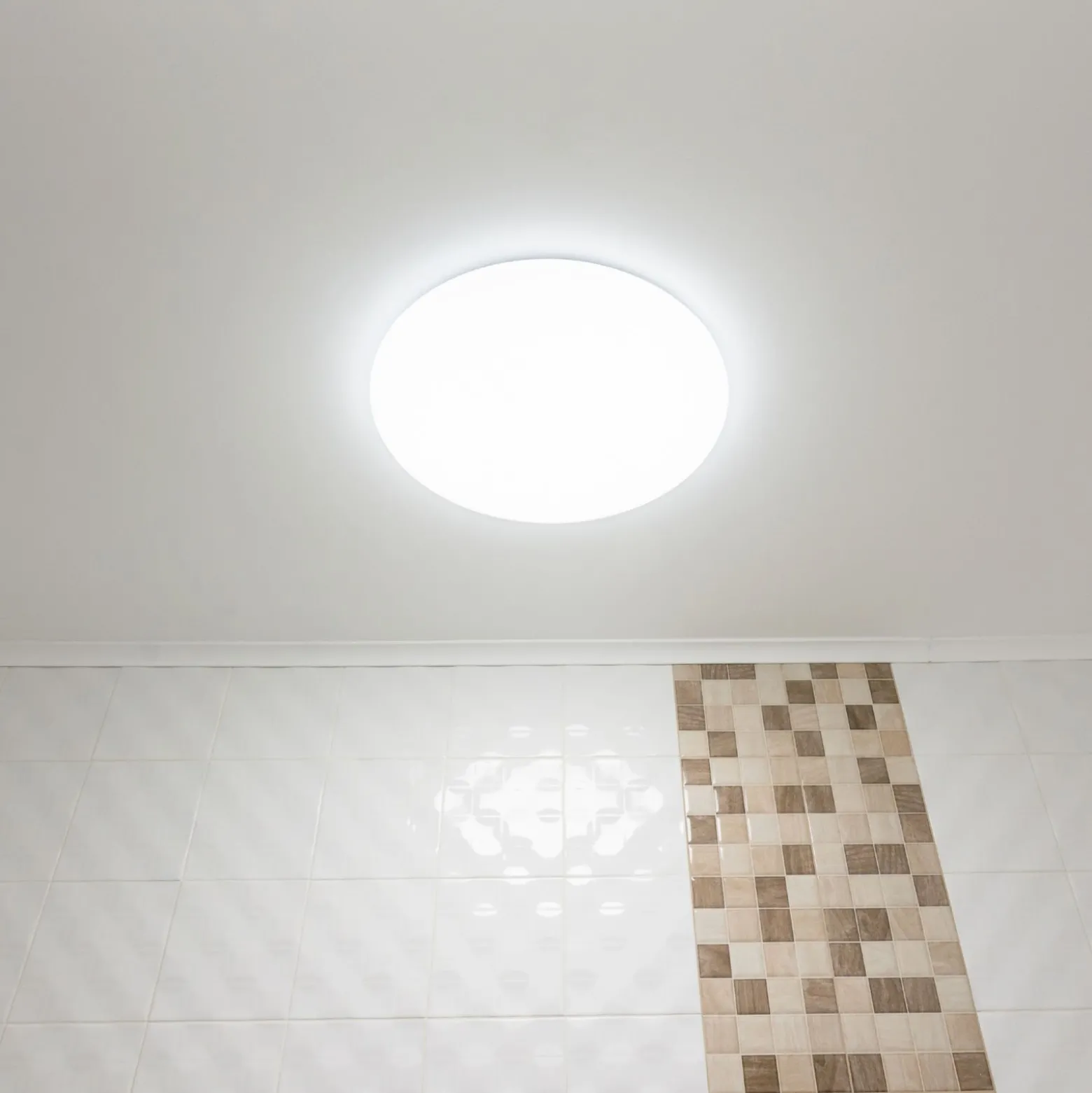 Noxion LED Plafond Corido V2 Vit 16W 1600lm 830-840-865 CCT | IP44 - Nöd 3h