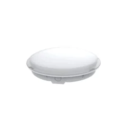 Noxion LED Plafond Pro V2 12/16/20W 2400lm - 830-840-865 CCT | 325mm - IP65 - Rörelse- och Ljussensor + Ögonlock Ring Svart