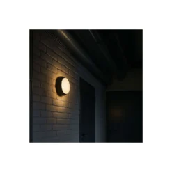 Noxion LED Plafond Pro V2 12/16/20W 2400lm - 830-840-865 CCT | 325mm - IP65 - Rörelse- och Ljussensor - 3 Timmar Nödbelysning + Ring Svart