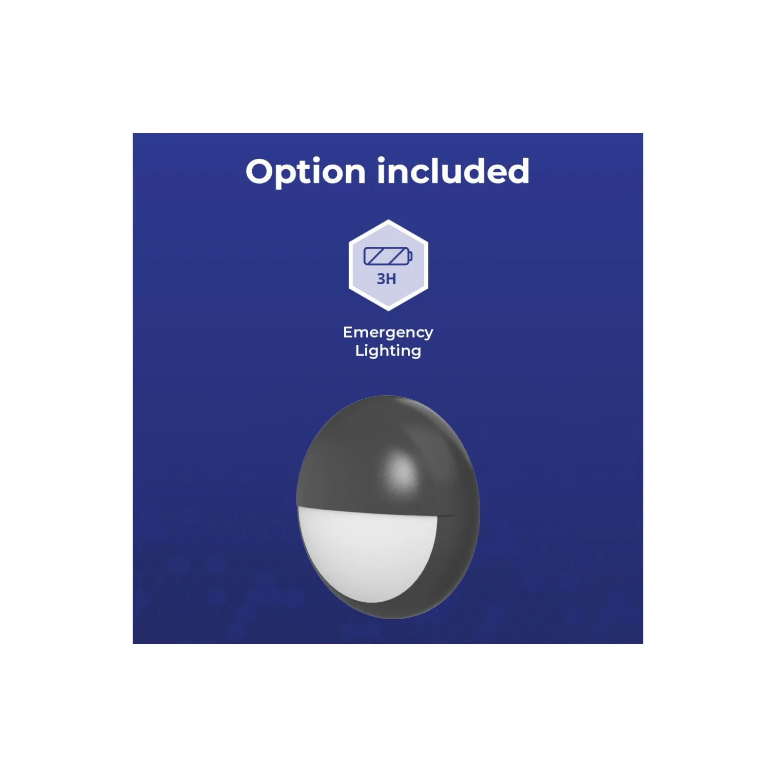 Noxion LED Plafond Pro V2 12/16/20W 2400lm - 830-840-865 CCT | 325mm - IP65 - 3 Timmar Nödbelysning + Ögonlock Ring Svart