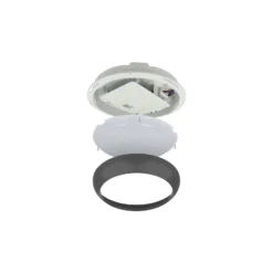 Noxion LED Plafond Pro V2 12/16/20W 2400lm - 830-840-865 CCT | 325mm - IP65 - 3 Timmar Nödbelysning + Ring Svart