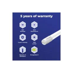 Noxion LED Rör T8 Avant Extreme (EM/Mains) High Output 13W 2100lm - 827 Extra Varm Vit | 120cm - Ersättare 36W