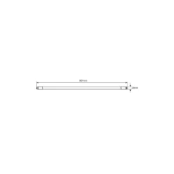 Noxion LED Rör T8 Avant Extreme (EM/Mains) High Output 8.2W 1150lm - 827 Extra Varm Vit | 60cm - Ersättare 18W