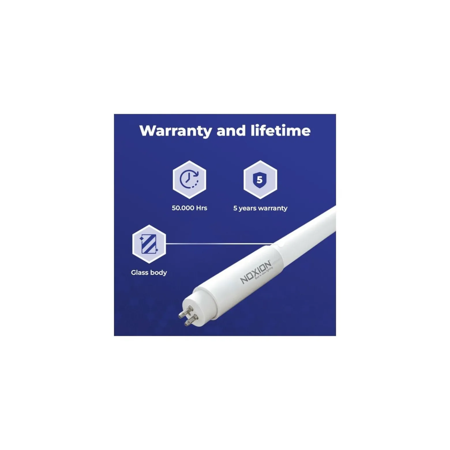 Noxion LED Rör T5 Avant Extreme (Mains AC) High Output 26W 3640lm - 830 Varm Vit | 115cm - Ersättare 54W