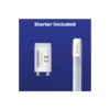 Noxion LED Rör T8 (EM/Mains) Ultra Output 23W 3750lm - 840 Kallvit | 150cm - Ersättare 58W