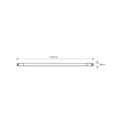 Noxion LED Rör T8 (EM/Mains) Ultra Output 23W 3750lm - 865 Dagsljus | 150cm - Ersättare 58W