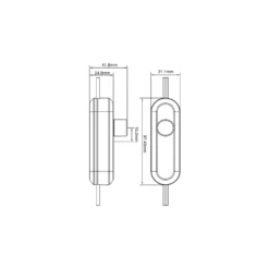 Noxion LED Sladd Dimmer Växla RLC 0-50W 220-240V
