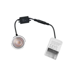 Noxion LED Spot Ares Djup Vit 6W 540lm 927-940 3CCT - med Inre Ring Vit| Utskärning 68mm