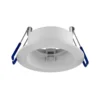 Noxion LED Spot Ares Djup Vit 6W 540lm 927-940 3CCT - med Inre Ring Svart | Utskärning 68mm