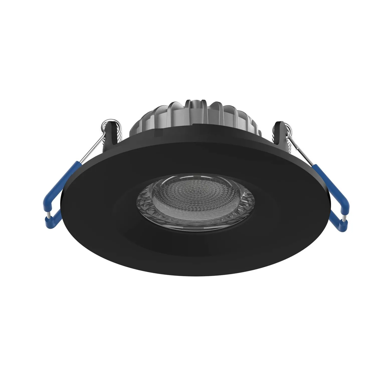 Noxion LED Spot Ares Fast Svart 6W 540lm - 927-940 3CCT | Utskärning 68mm