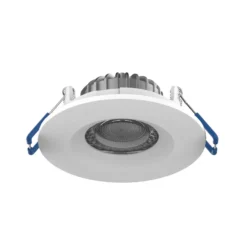 Noxion LED Spot Ares Fast Vit 6W 540lm - 927-940 3CCT | Utskärning 68mm