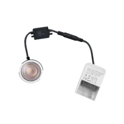 Noxion LED Spot Ares Firerated 6W 540lm 927-940 3CCT- Lutningsbar Svart| Utskärning 68mm
