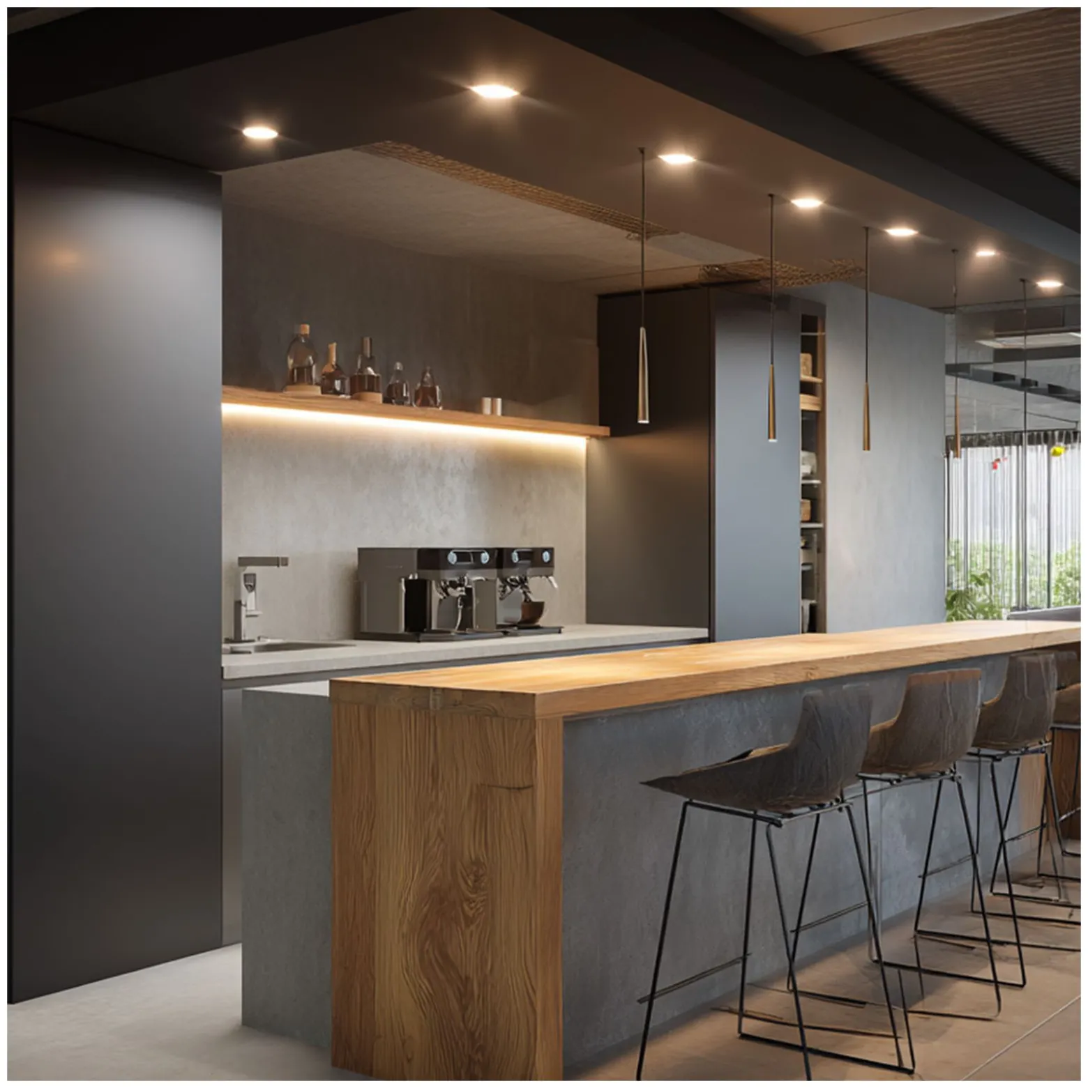 Noxion LED Spot Ares Firerated 6W 540lm 927-940 3CCT- Lutningsbar Svart| Utskärning 68mm