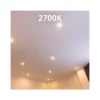 Noxion LED Spot Diamond Lutningsbar Aluminium 6W 400lm 36D - 927 Extra Varm Vit | Utskärning 83mm - IP44 - Bästa färgåtergivning - Dimbar