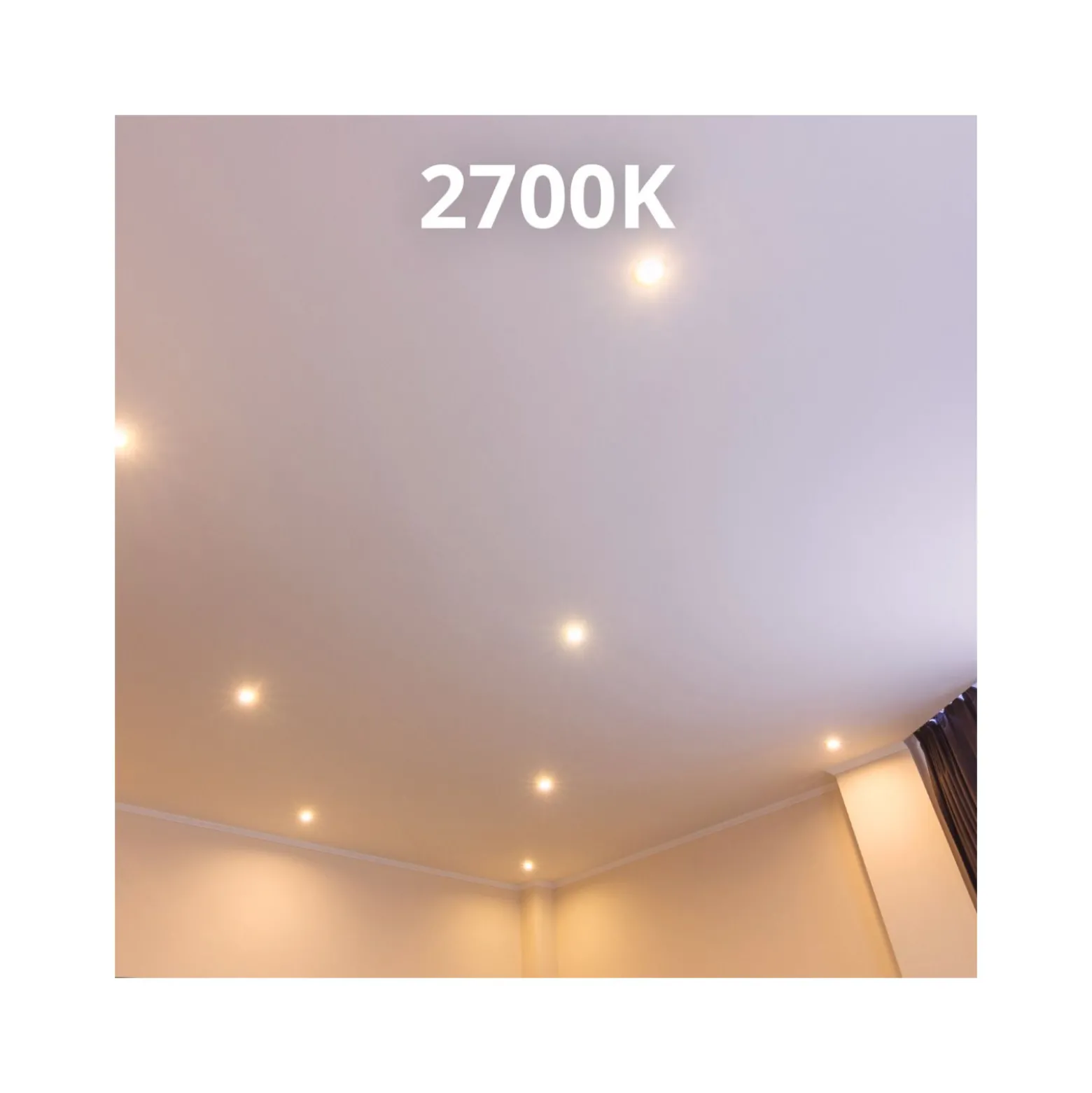 Noxion LED Spot Diamond Lutningsbar Aluminium 6W 400lm 36D - 927 Extra Varm Vit | Utskärning 83mm - IP44 - Bästa färgåtergivning - Dimbar